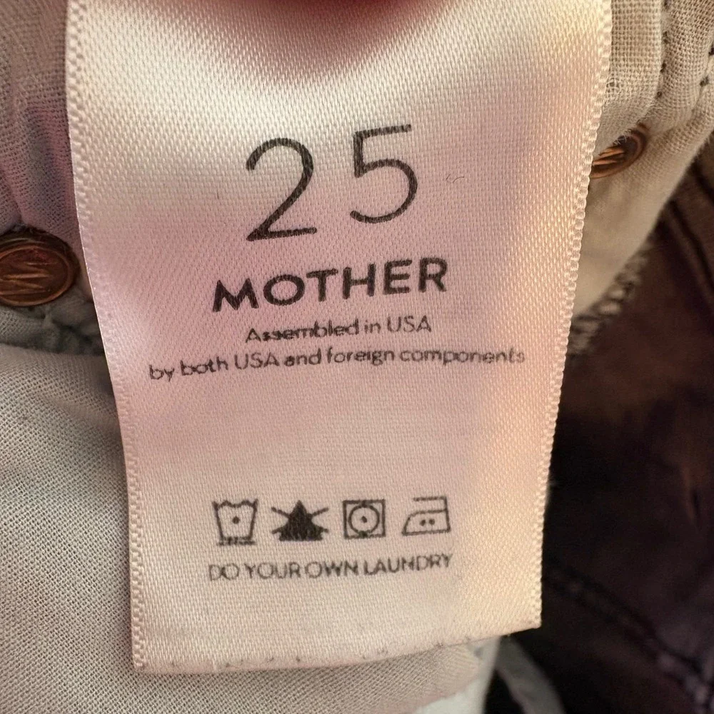 MOTHER The Looker Ankle Fray Jeans Size‎ 25